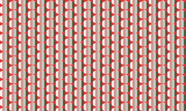 Altıgen desenli modern renkli arkaplan