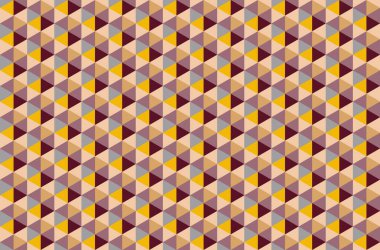 Altıgen desenli modern renkli arkaplan