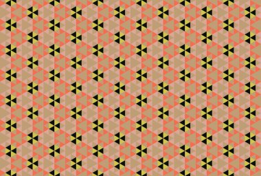 Tekrarlanan şekillerle soyut yaratıcı arkaplan