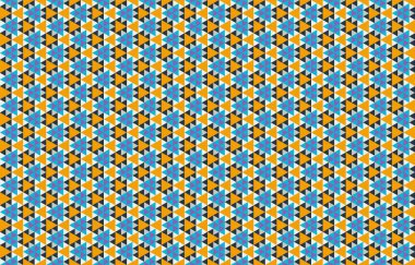 Tekrarlanan şekillerle soyut yaratıcı arkaplan