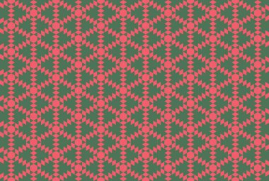 Tekrarlanan şekillerle soyut yaratıcı arkaplan