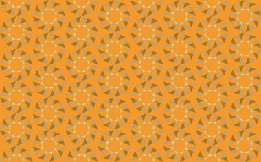 Tekrarlanan şekillerle soyut yaratıcı arkaplan