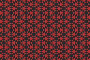 Altıgen desenli modern renkli arkaplan