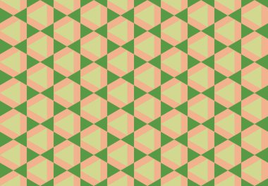 Tekrarlanan şekillerle soyut yaratıcı arkaplan