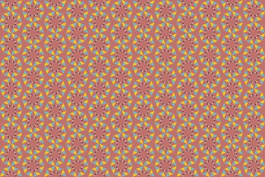 Geometrik elementlerle kusursuz soyut arkaplan