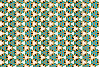 Tekrarlanan şekillerle soyut yaratıcı arkaplan