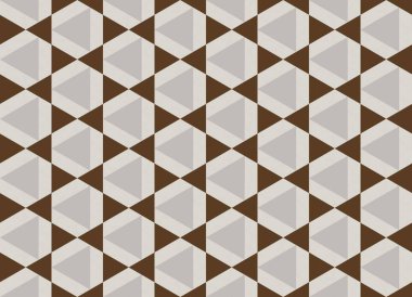 Altıgen desenli modern renkli arkaplan