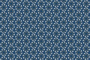 Tekrarlanan şekillerle soyut yaratıcı arkaplan