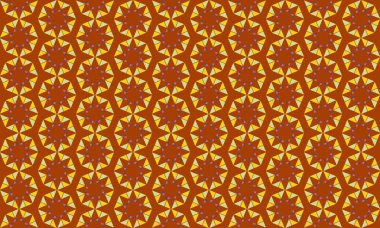 Tekrarlanan şekillerle soyut yaratıcı arkaplan