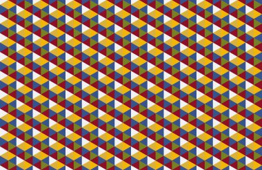 Geometrik elementlerle kusursuz soyut arkaplan