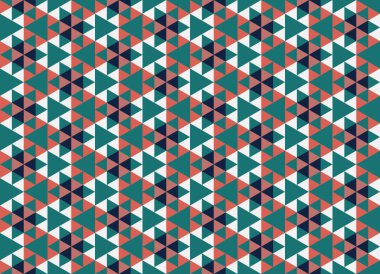 Altıgen desenli modern renkli arkaplan