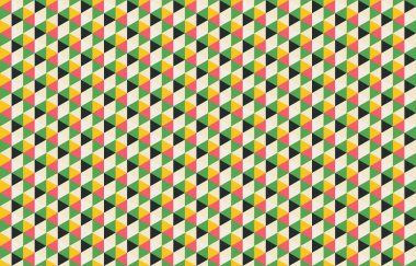 Geometrik elementlerle kusursuz soyut arkaplan