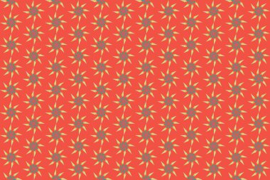 Tekrarlanan şekillerle soyut yaratıcı arkaplan