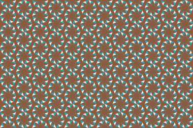 Tekrarlanan şekillerle soyut yaratıcı arkaplan