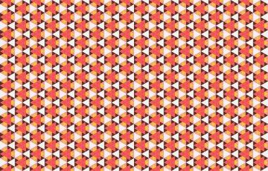 Altıgen desenli modern renkli arkaplan