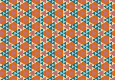 Tekrarlanan şekillerle soyut yaratıcı arkaplan