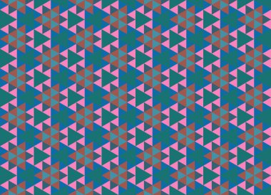 Tekrarlanan şekillerle soyut yaratıcı arkaplan