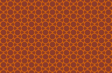 Tekrarlanan şekillerle soyut yaratıcı arkaplan