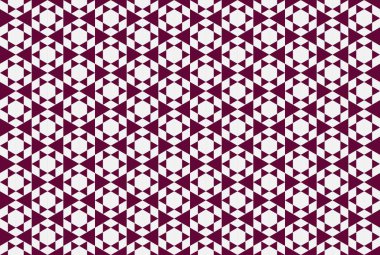 Tekrarlanan şekillerle soyut yaratıcı arkaplan