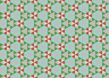 Tekrarlanan şekillerle soyut yaratıcı arkaplan