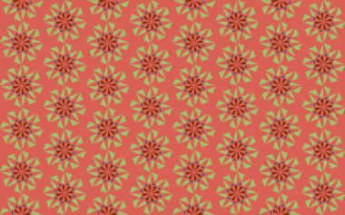 Tekrarlanan şekillerle soyut yaratıcı arkaplan