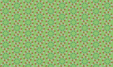 Tekrarlanan şekillerle soyut yaratıcı arkaplan