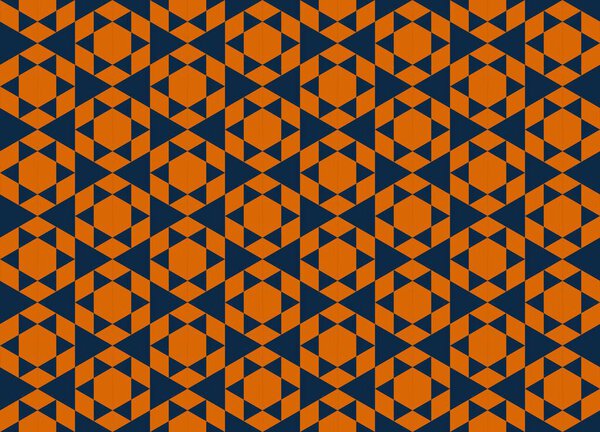 Abstract creative background with repeated shapes