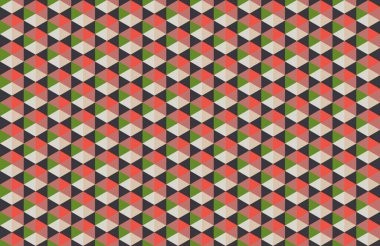 Altıgen desenli modern renkli arkaplan