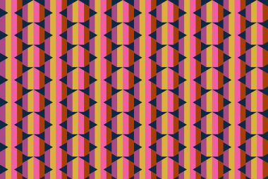 Tekrarlanan şekillerle soyut yaratıcı arkaplan