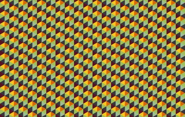 Geometrik elementlerle kusursuz soyut arkaplan