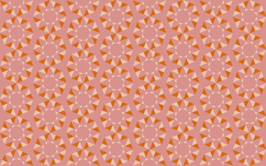 Altıgen desenli modern renkli arkaplan