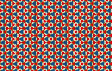 Altıgen desenli modern renkli arkaplan