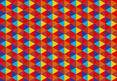 Geometrik elementlerle kusursuz soyut arkaplan