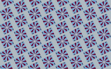 Geometrik elementlerle kusursuz soyut arkaplan