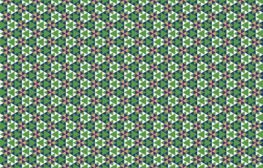 Altıgen desenli modern renkli arkaplan