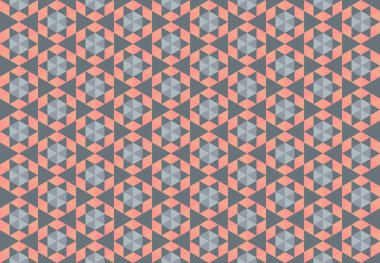 Altıgen desenli modern renkli arkaplan