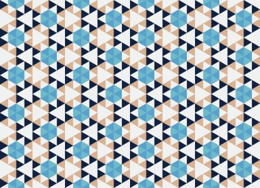 Tekrarlanan şekillerle soyut yaratıcı arkaplan