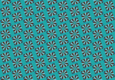 Altıgen desenli modern renkli arkaplan