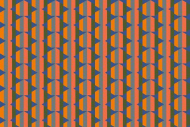 Tekrarlanan şekillerle soyut yaratıcı arkaplan