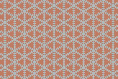 Tekrarlanan şekillerle soyut yaratıcı arkaplan