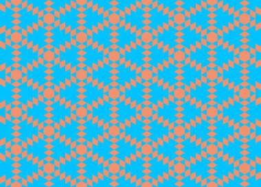 Tekrarlanan şekillerle soyut yaratıcı arkaplan