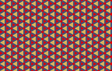 Altıgen desenli modern renkli arkaplan