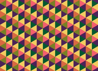 Tekrarlanan şekillerle soyut yaratıcı arkaplan