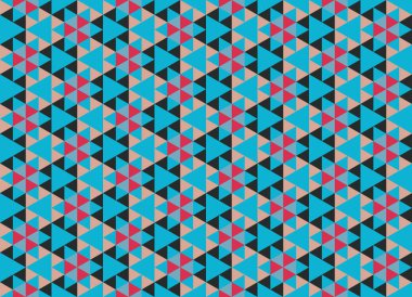 Tekrarlanan şekillerle soyut yaratıcı arkaplan