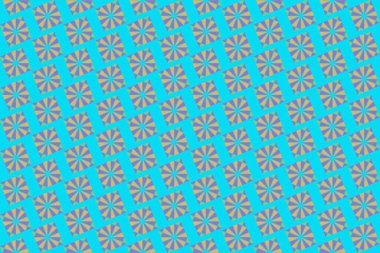 Tekrarlanan şekillerle soyut yaratıcı arkaplan