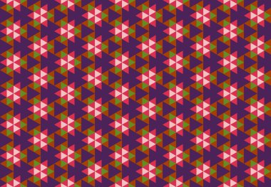 Altıgen desenli modern renkli arkaplan