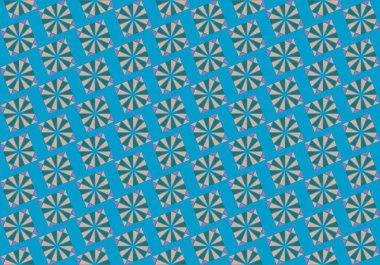 Altıgen desenli modern renkli arkaplan