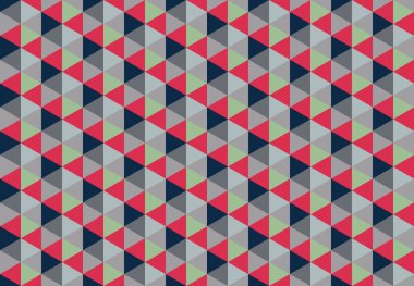 Altıgen desenli modern renkli arkaplan