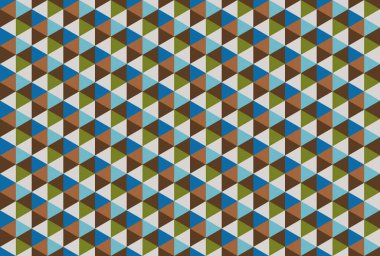 Altıgen desenli modern renkli arkaplan