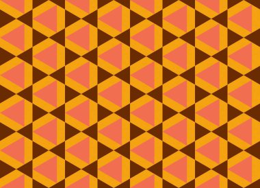 Tekrarlanan şekillerle soyut yaratıcı arkaplan